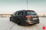Volkswagen Golf R Estate on Vossen Wheels (VFS-10) 2017 года